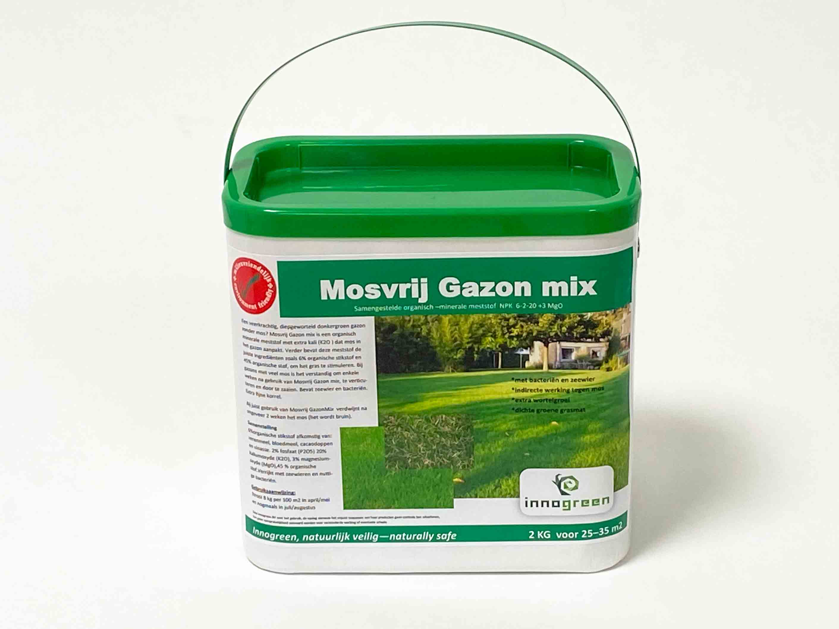Innogreen Mosvrij Gazon mix 2 kg